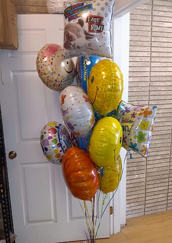 ONE DOZEN Balloon Bouquet