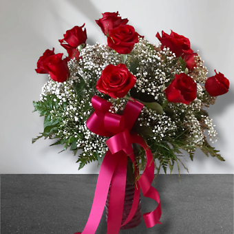 Red Long-Stemmed Roses