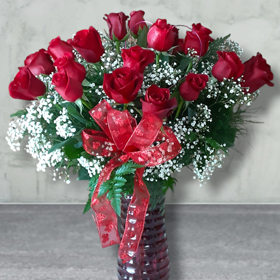 Red Long-Stemmed Roses